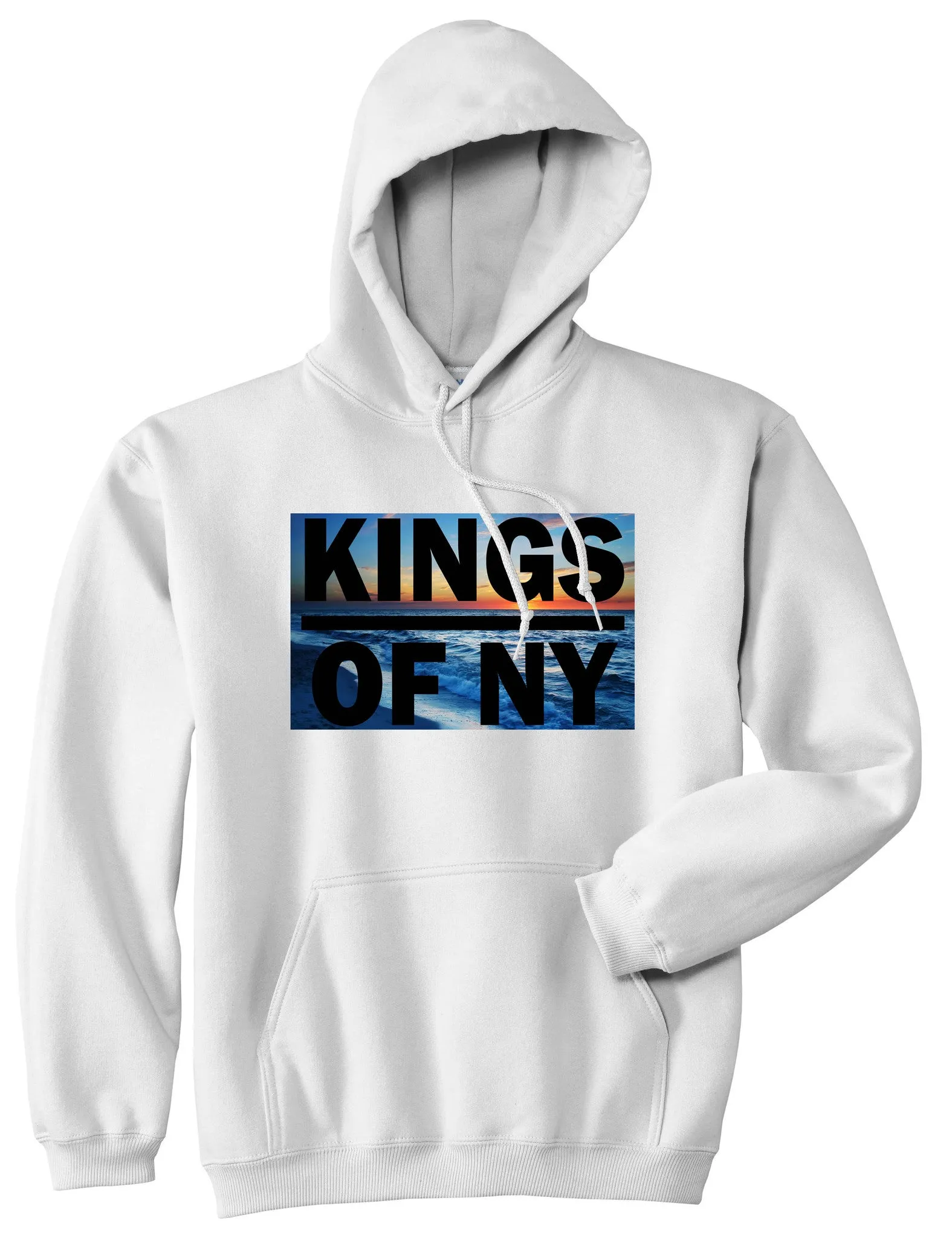 Kings Of NY Sunset Boys Kids Pullover Hoodie Hoody