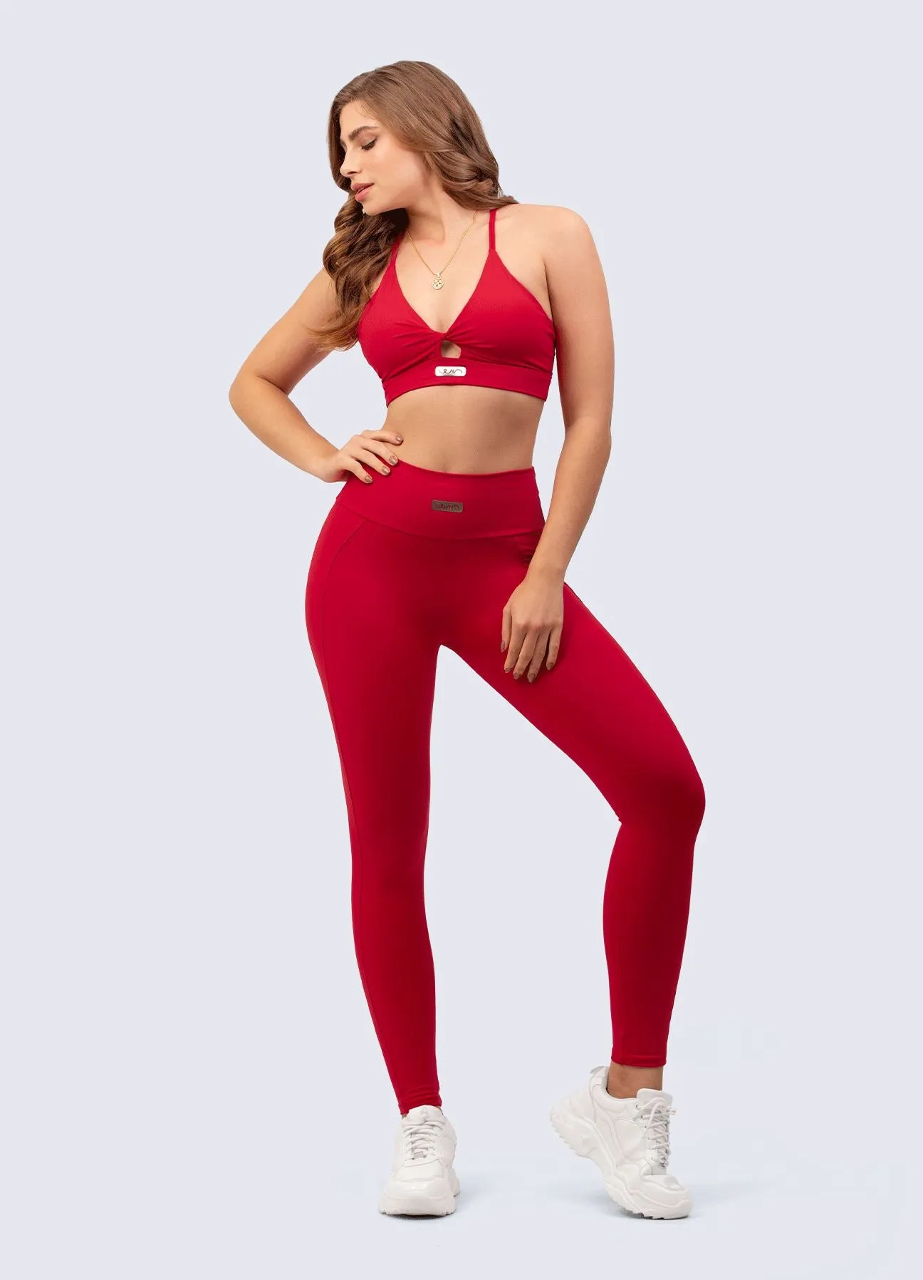 LEGGING EMANA BODY-ROJO