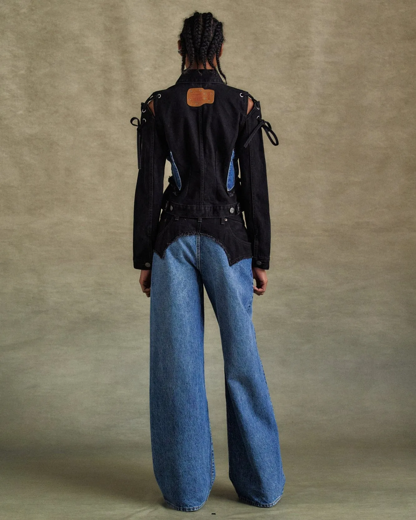 LEVIS X ADSB BAGGY JEAN apa780u(INDIGO/BLACK)
