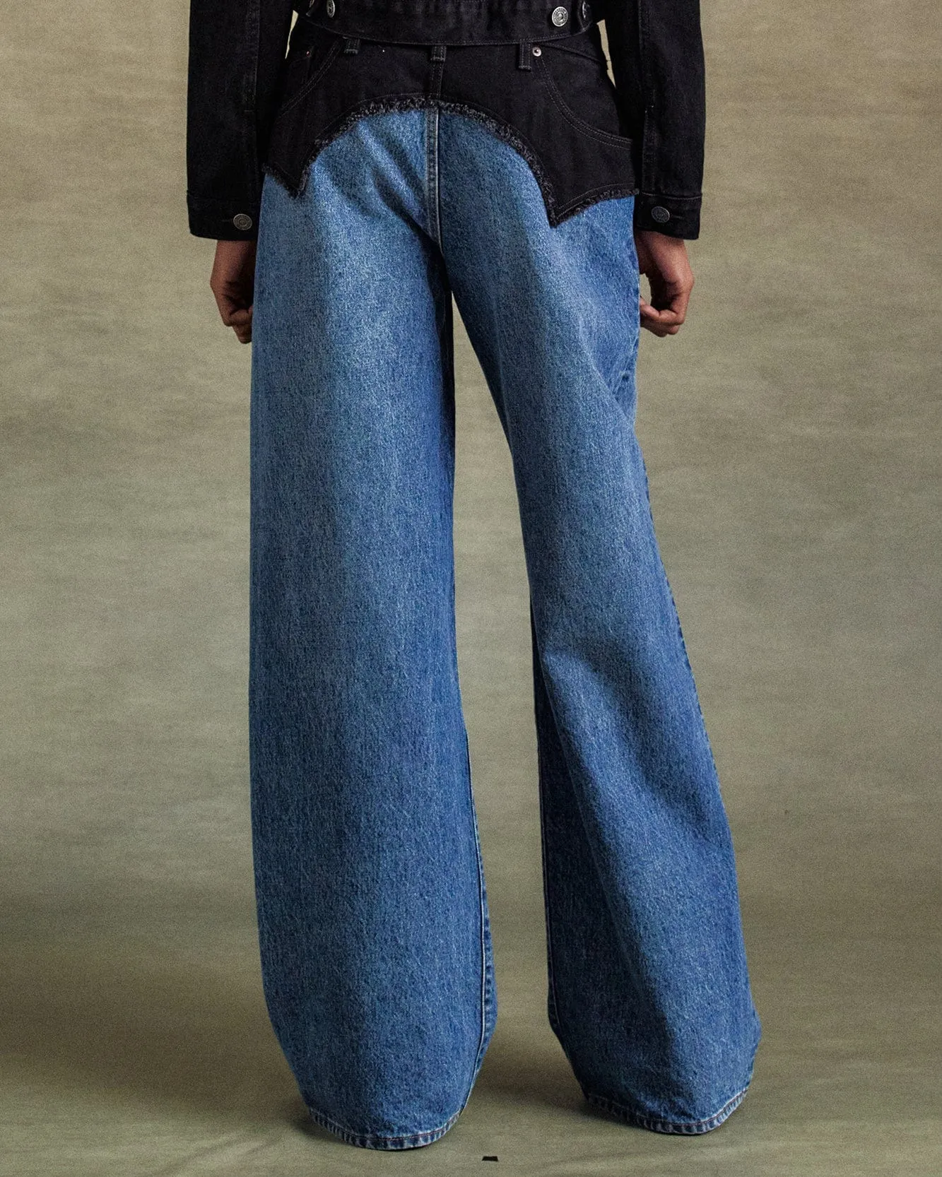 LEVIS X ADSB BAGGY JEAN apa780u(INDIGO/BLACK)