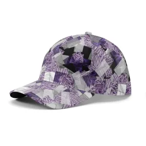 Lilac and Purple Baseball Cap