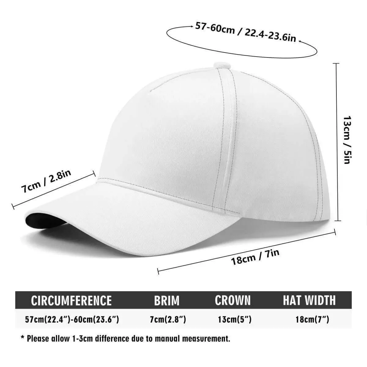 Lilac and Purple Baseball Cap