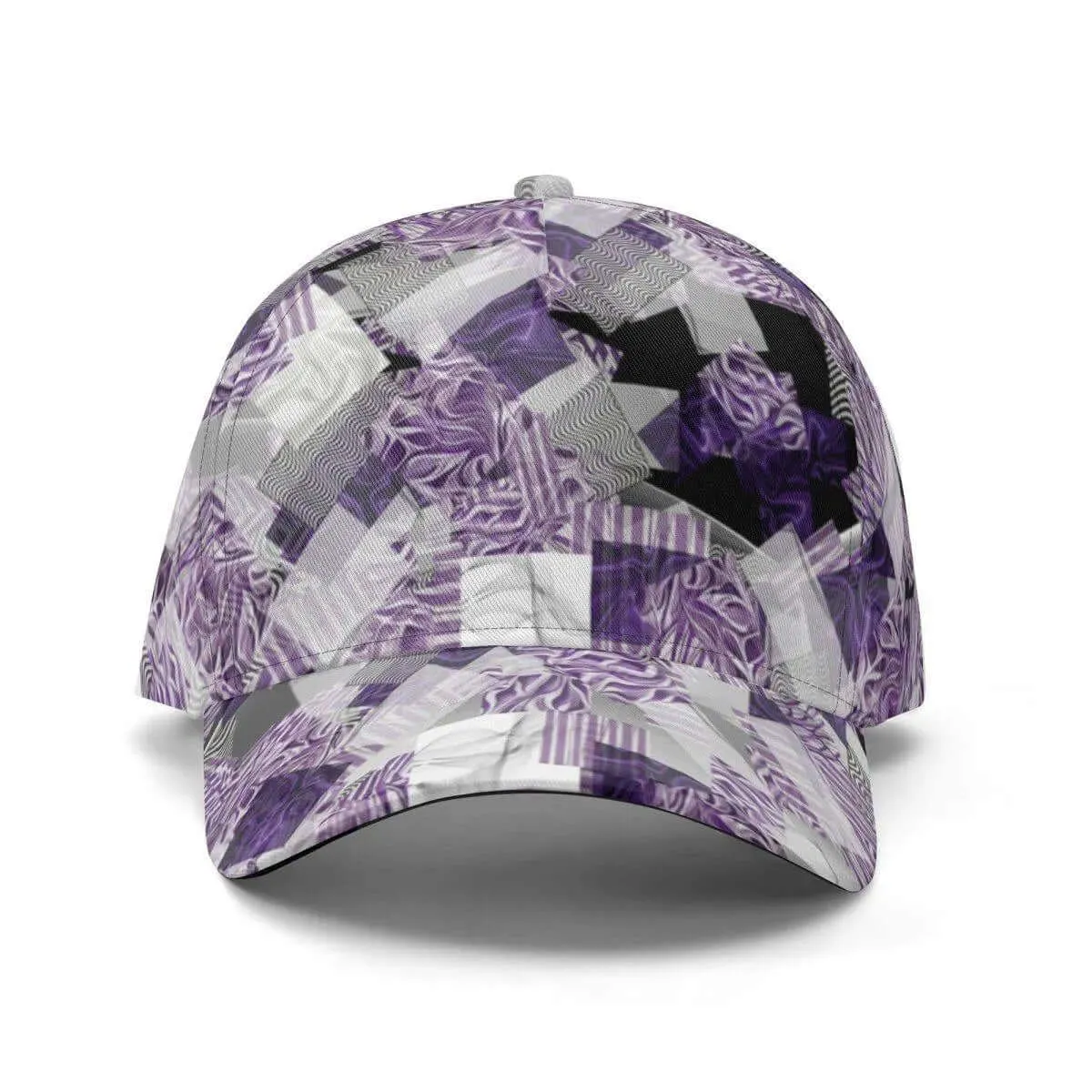 Lilac and Purple Baseball Cap