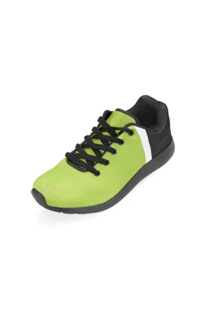 Lime & Black Women’s Running Shoes (Model 020)