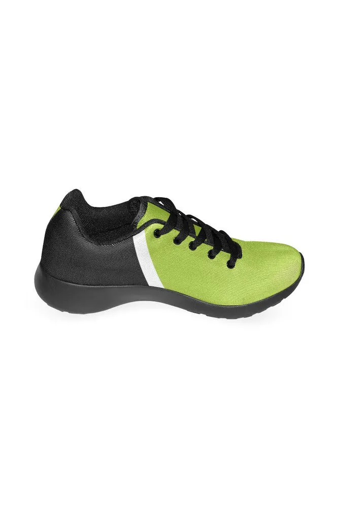 Lime & Black Women’s Running Shoes (Model 020)