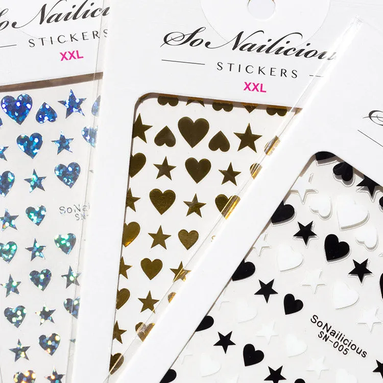 LIMITED EDITION: All-In-One FALL IN LOVE Nail Sticker Set - SAVE 30% - ONLY 1 LEFT!