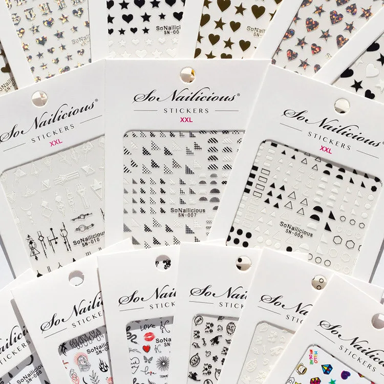 LIMITED EDITION: All-In-One FALL IN LOVE Nail Sticker Set - SAVE 30% - ONLY 1 LEFT!