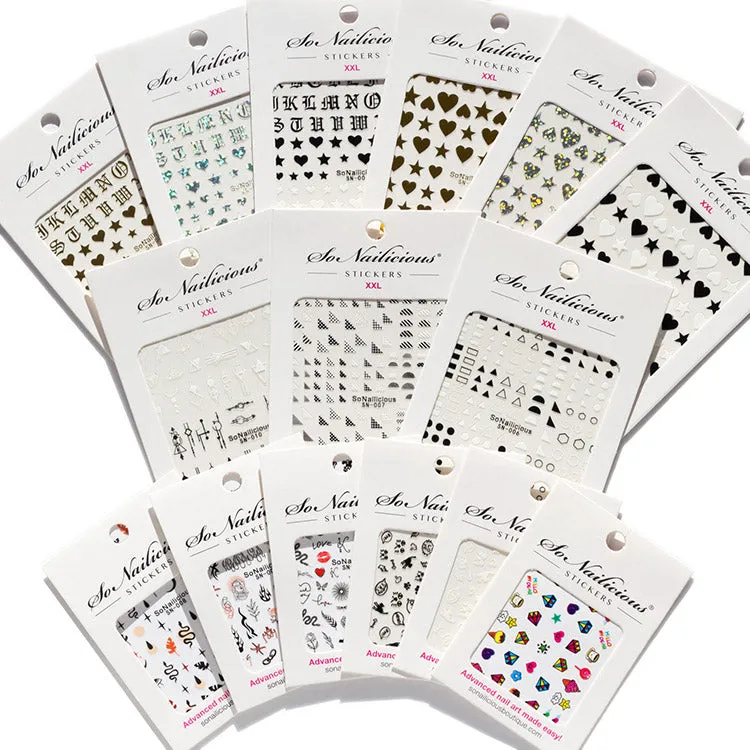 LIMITED EDITION: All-In-One FALL IN LOVE Nail Sticker Set - SAVE 30% - ONLY 1 LEFT!