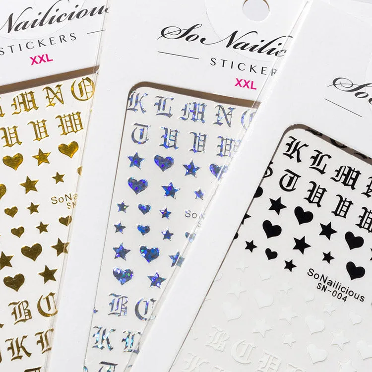 LIMITED EDITION: All-In-One FALL IN LOVE Nail Sticker Set - SAVE 30% - ONLY 1 LEFT!