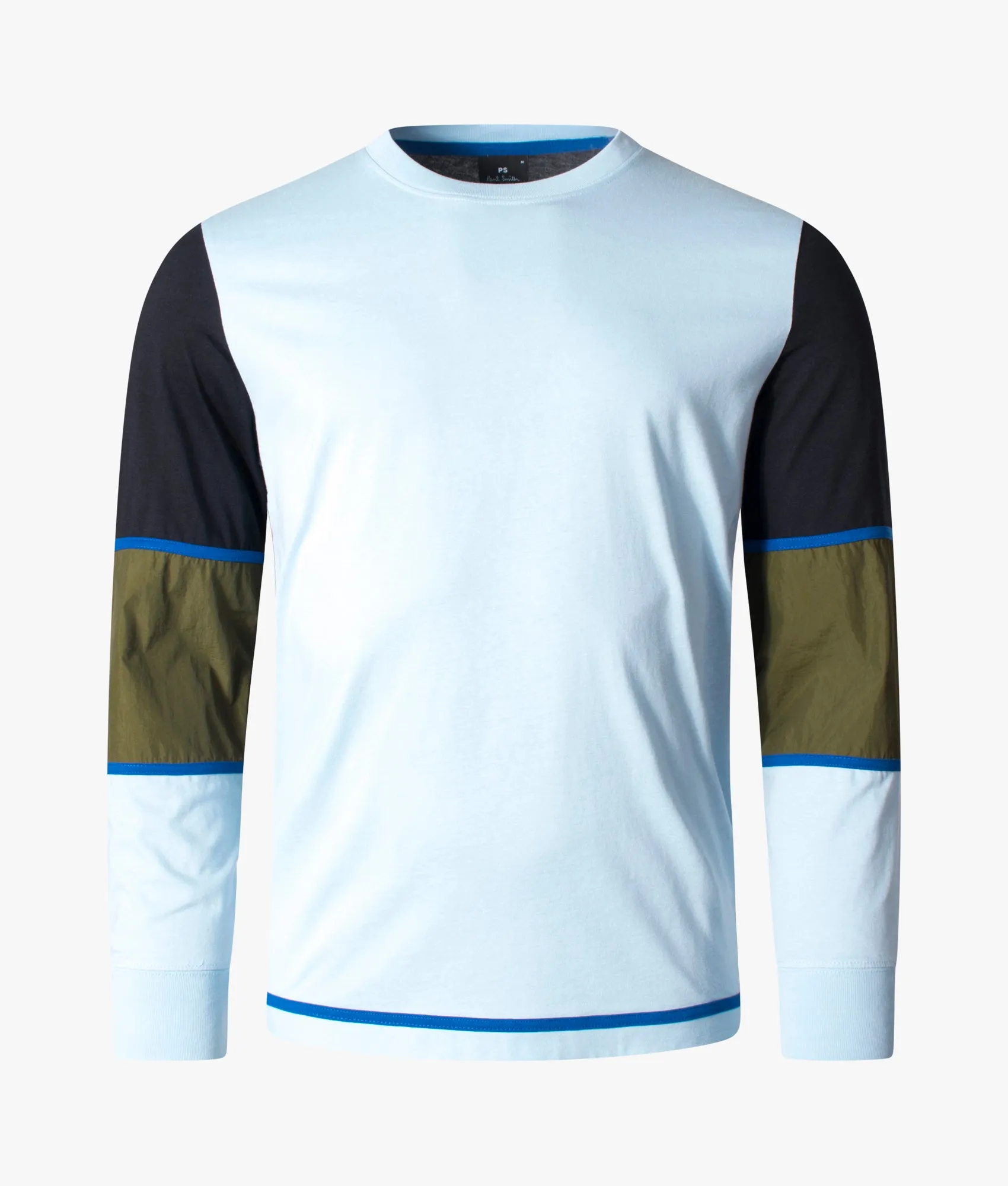 Long Sleeve Colour Block T-Shirt