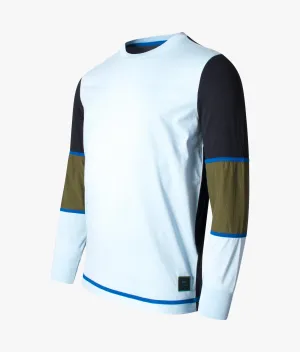 Long Sleeve Colour Block T-Shirt