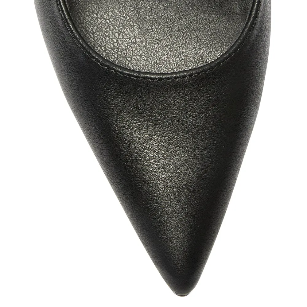 Loyal Heel in Black Smooth