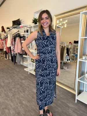 Lulu-B Ruffle Sleeveless Maxi Dress