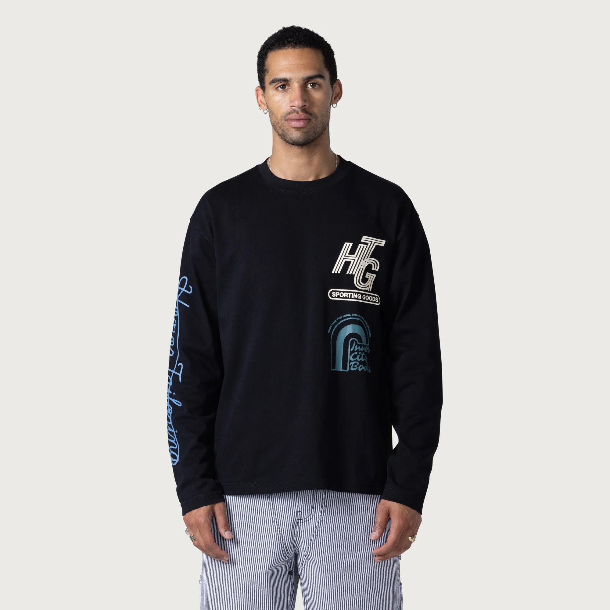 Mall Ls T-Shirt - Black