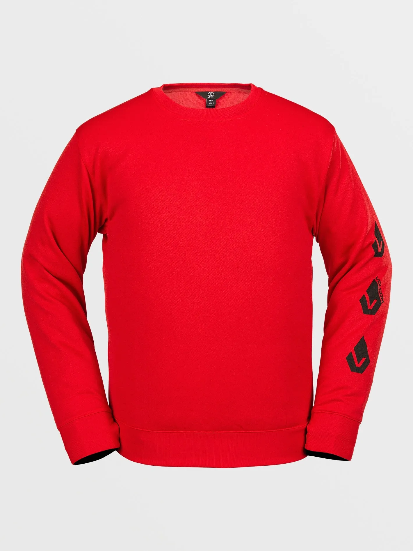 Mens Core Hydro Crew Pullover - Red