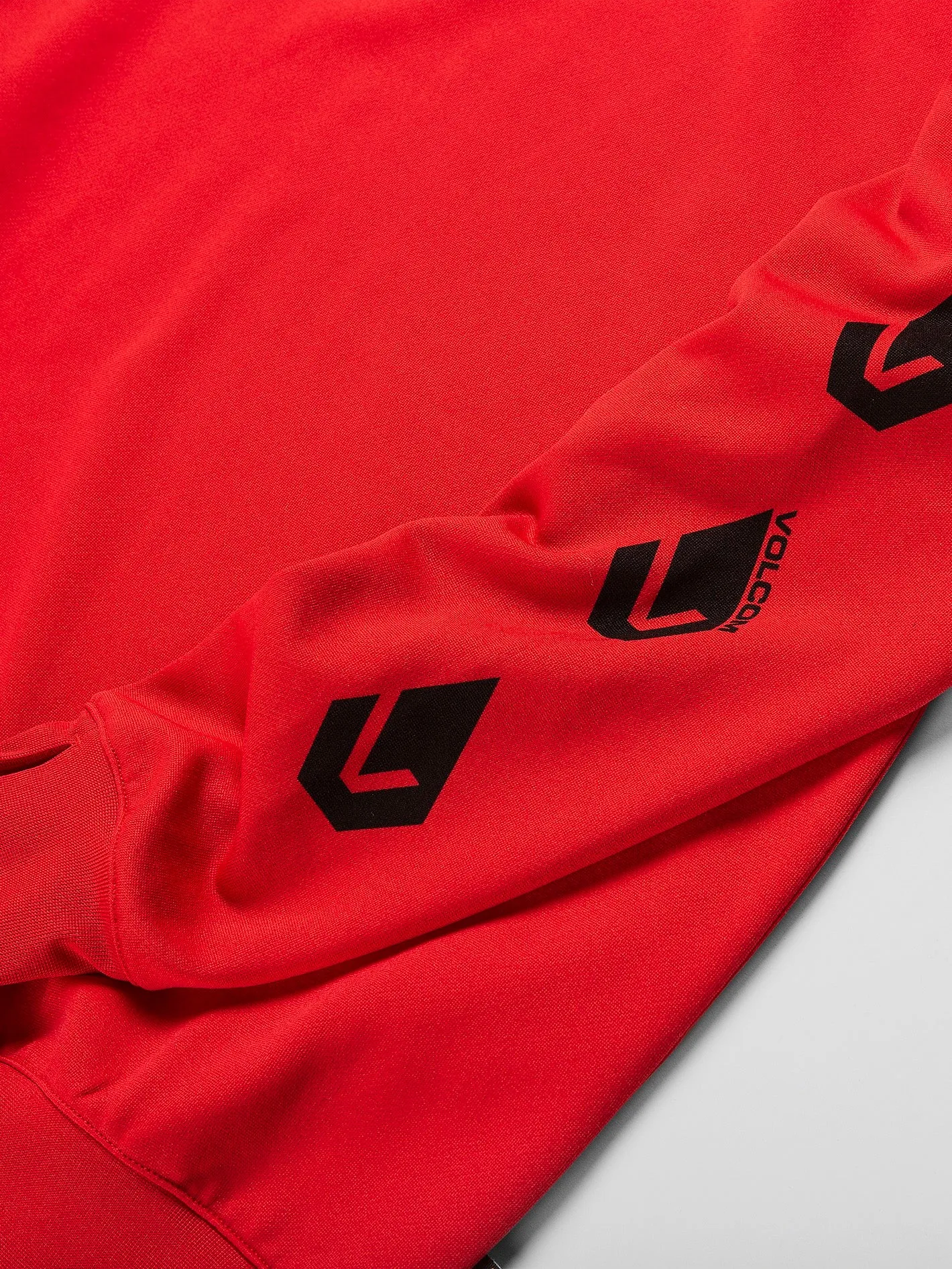Mens Core Hydro Crew Pullover - Red