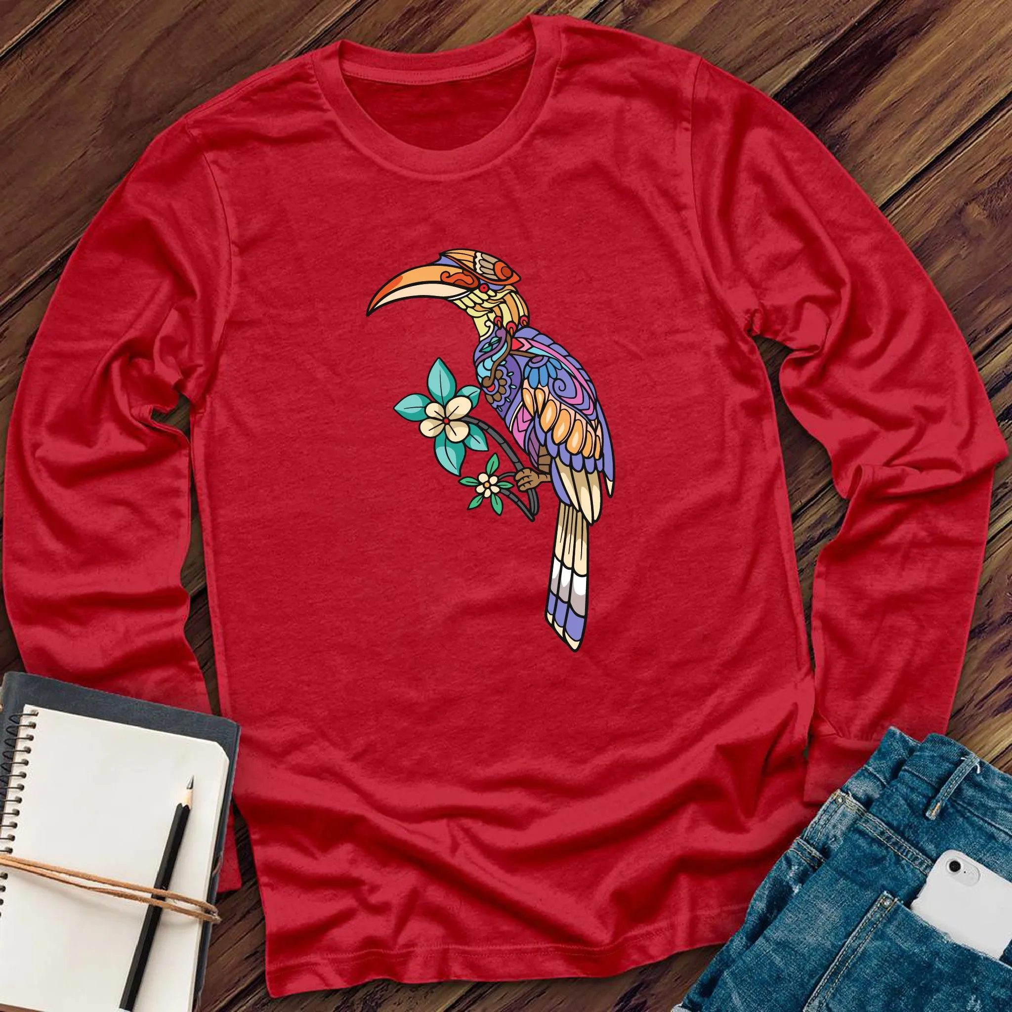 Mosaic Toucan Long Sleeve
