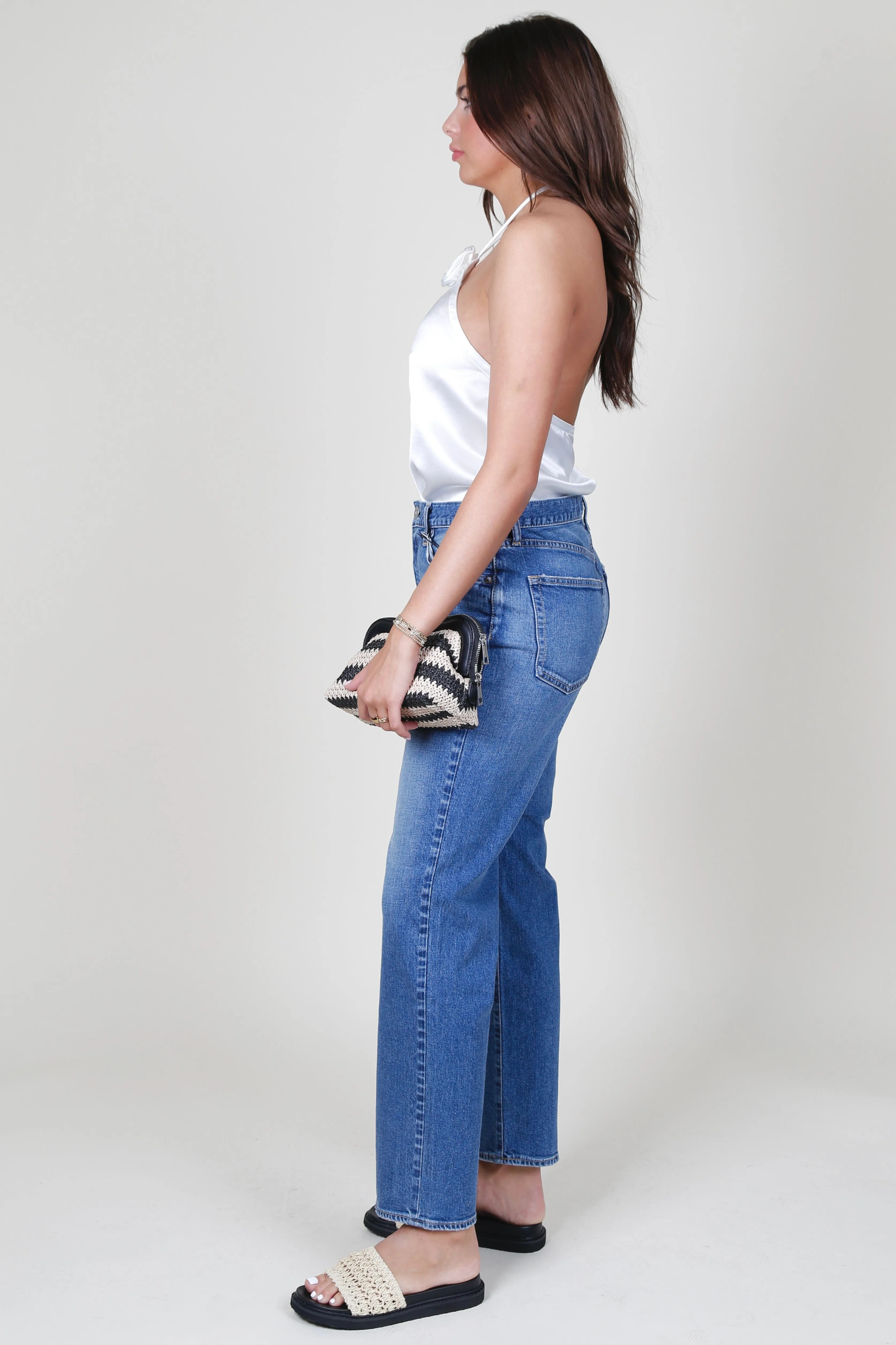 MOUSSY | MV Willowen Straight - Blue