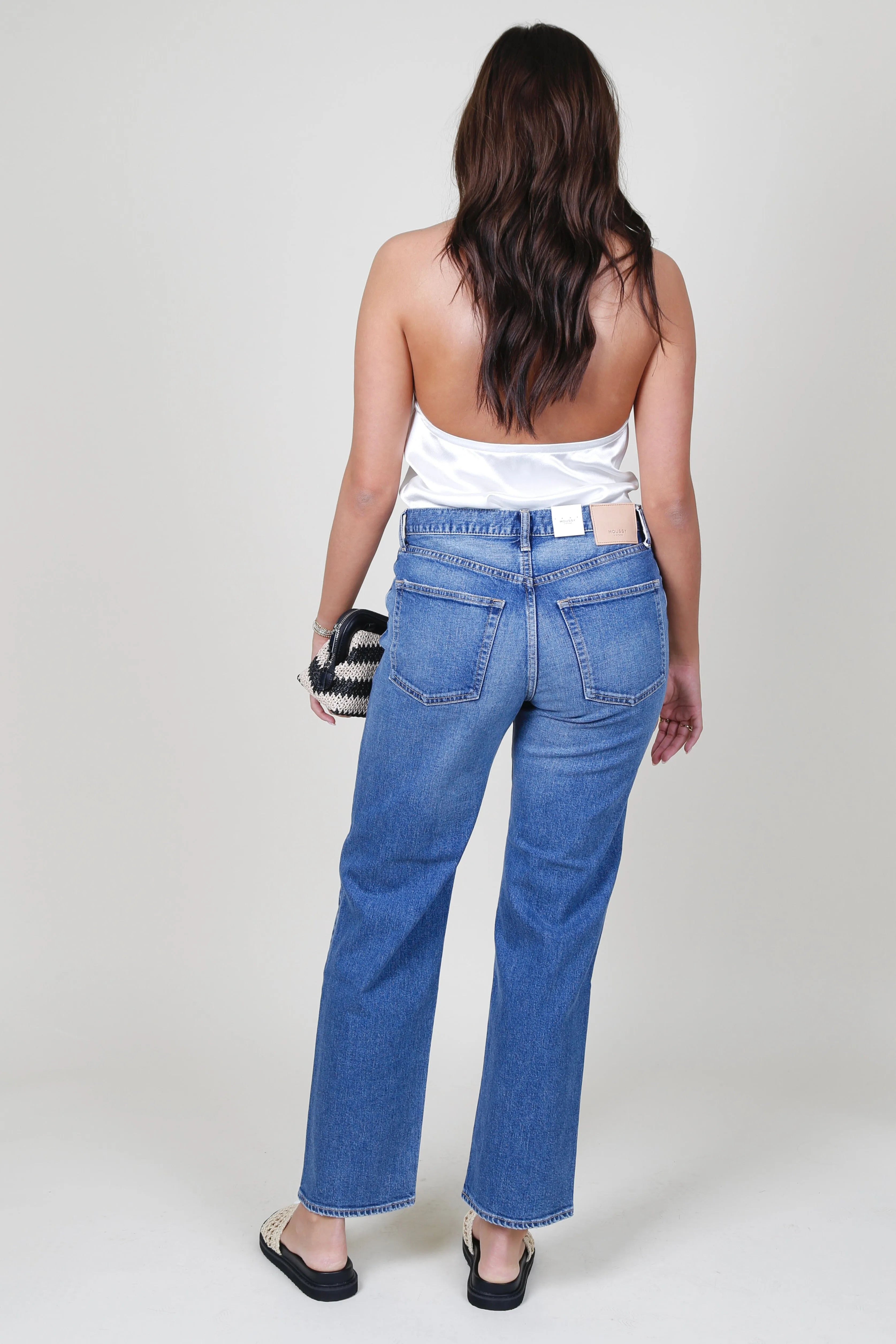 MOUSSY | MV Willowen Straight - Blue