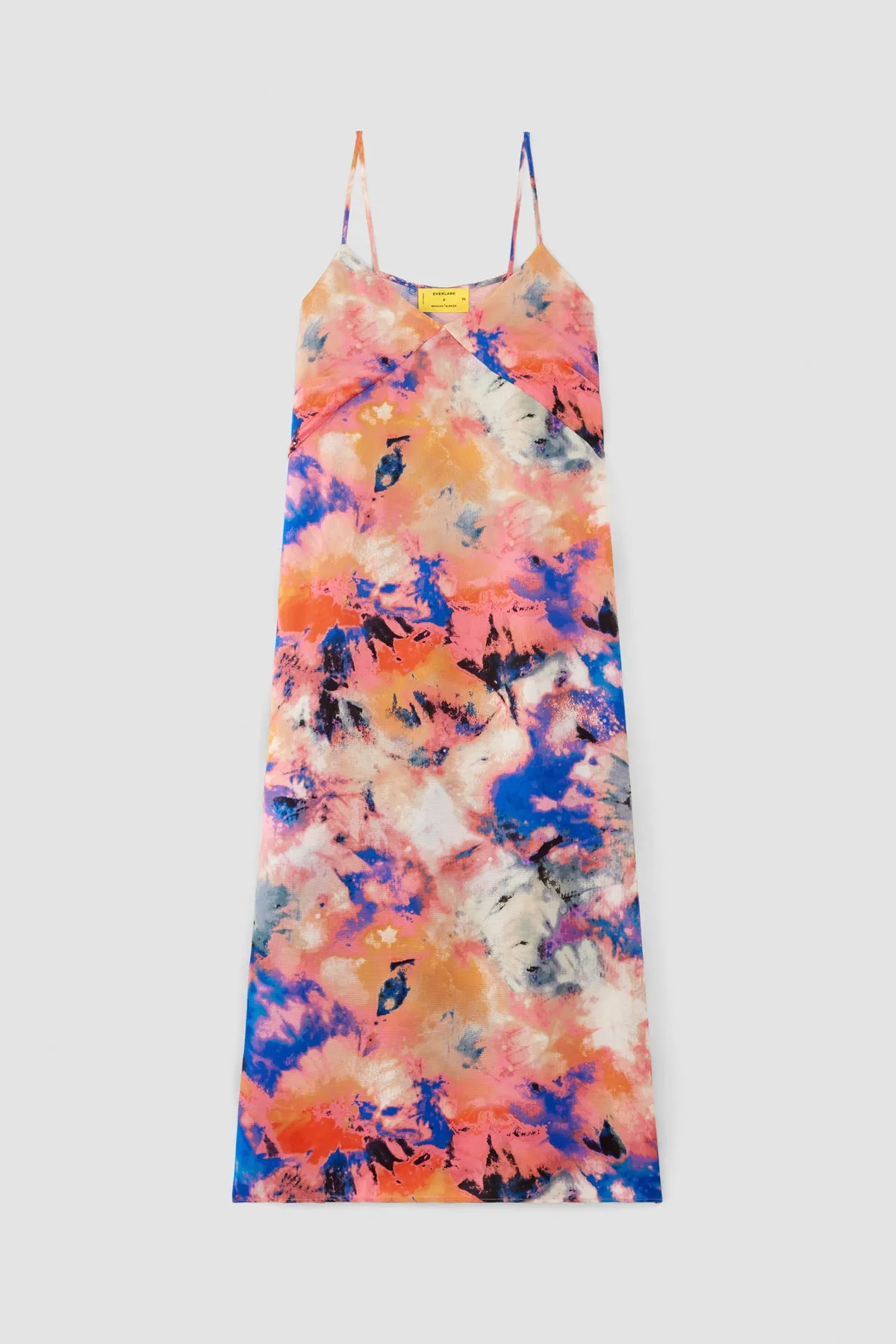 MULTICOLOUR SLIP DRESS