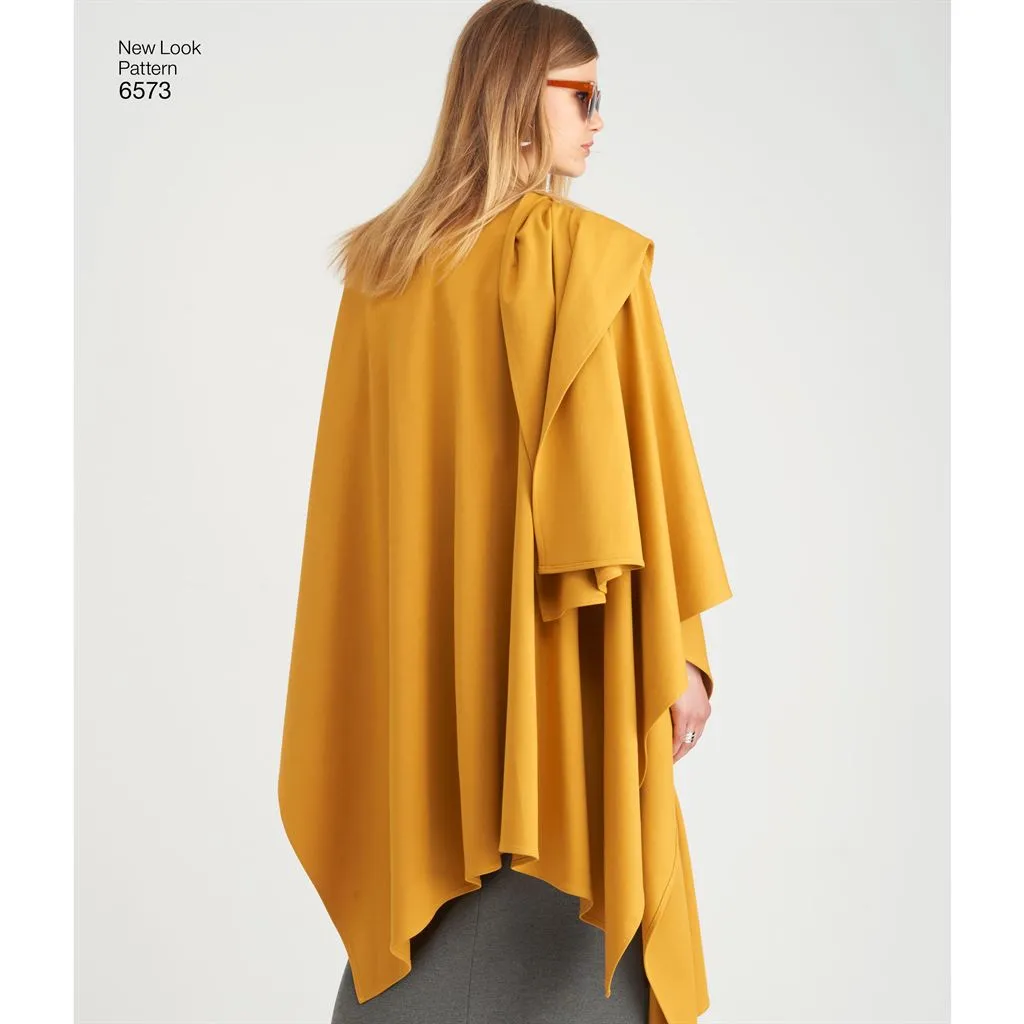 New Look Pattern 6573 Misses' Dress and Wrap