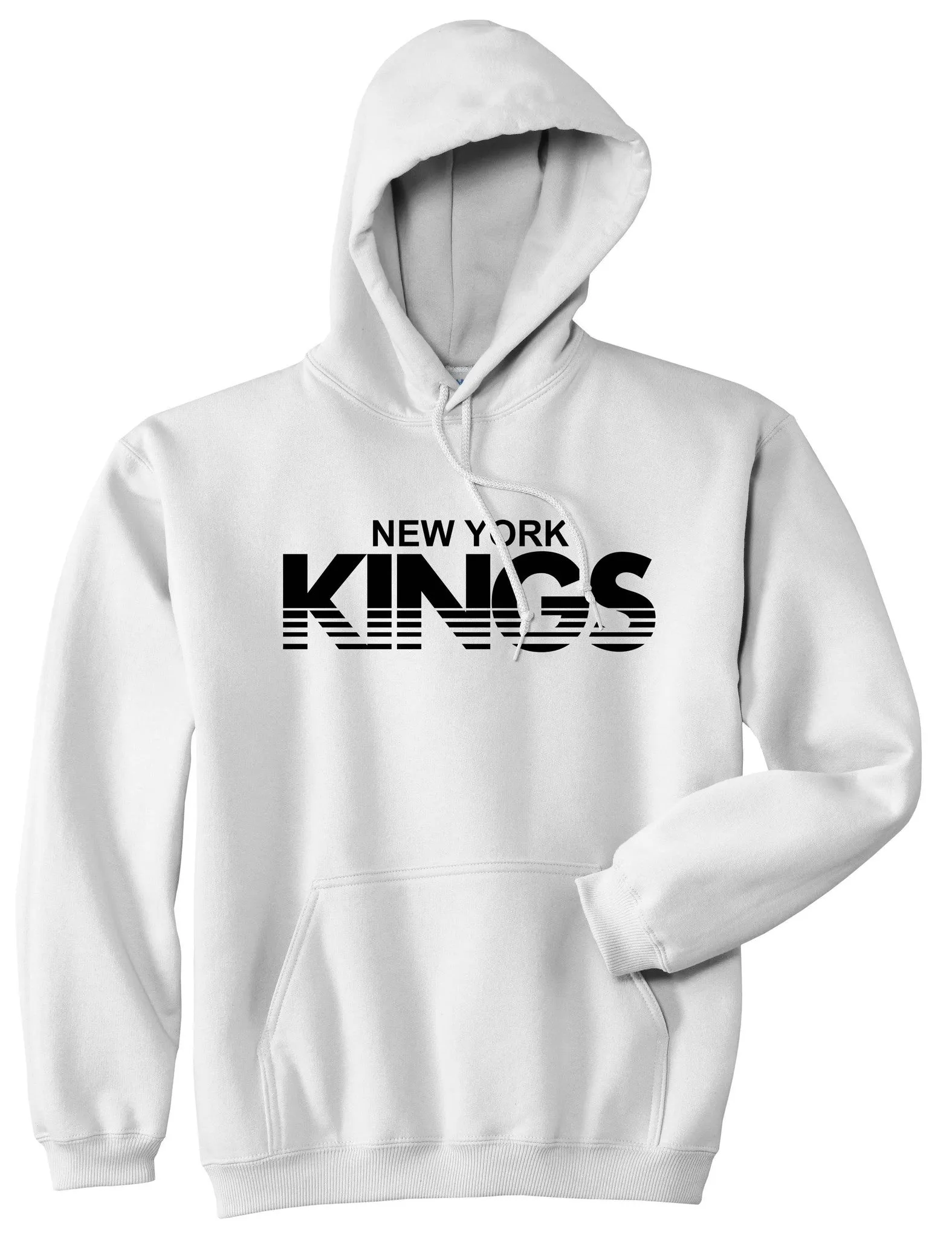 New York Kings Racing Style Boys Kids Pullover Hoodie Hoody
