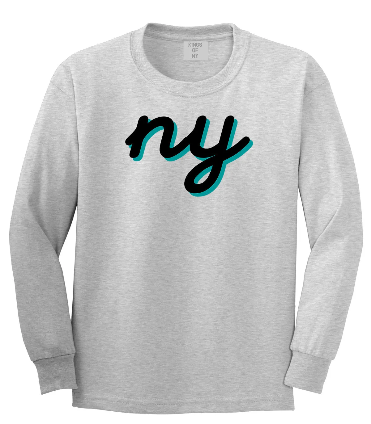 NY lower case script Long Sleeve T-Shirt
