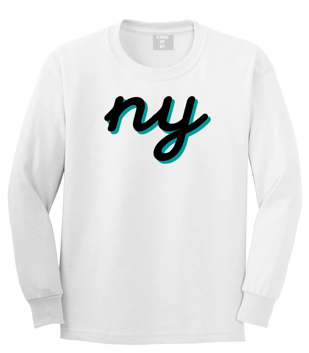 NY lower case script Long Sleeve T-Shirt