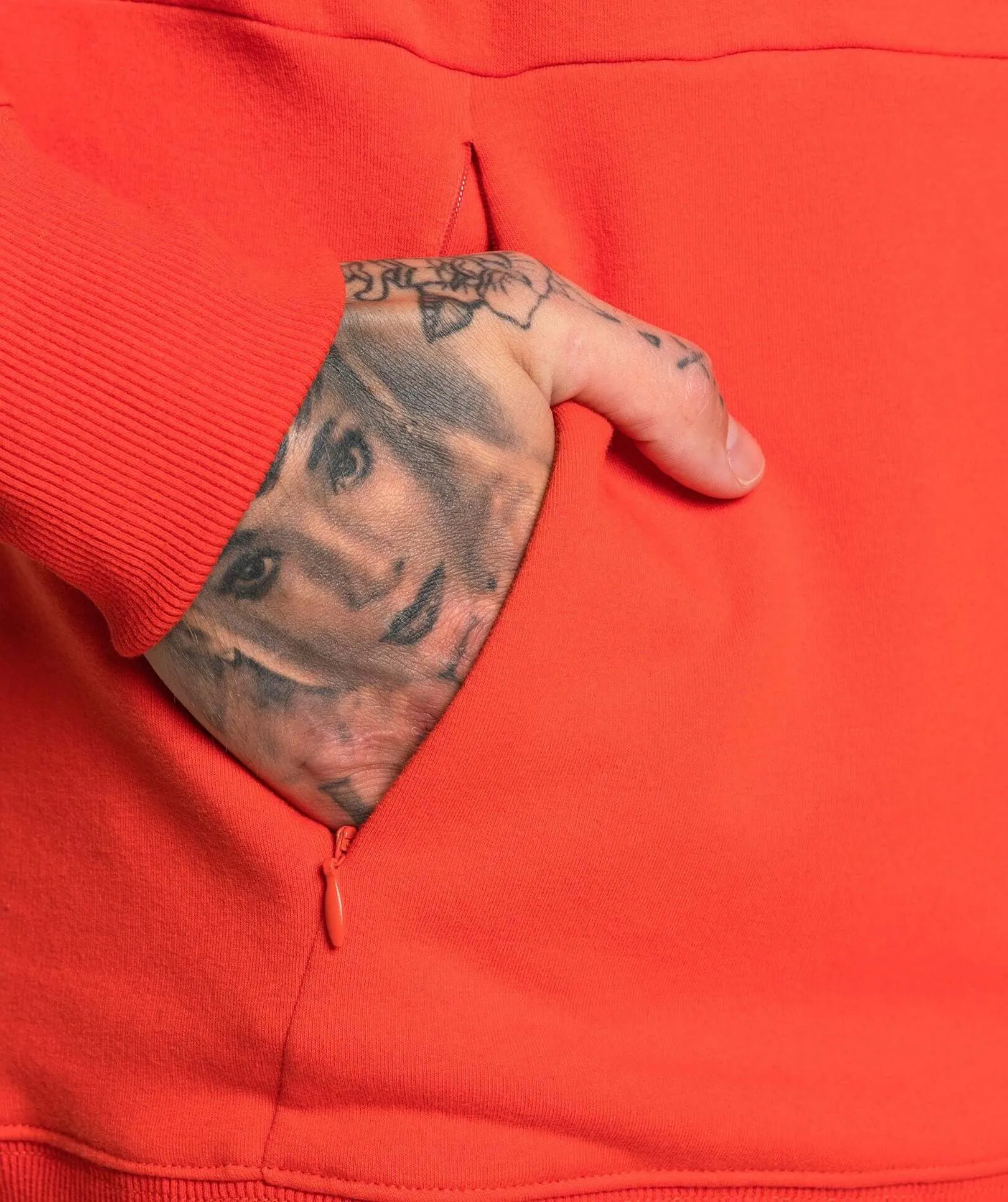 Pursuit Stampd Pullover Hoodie (Orange)