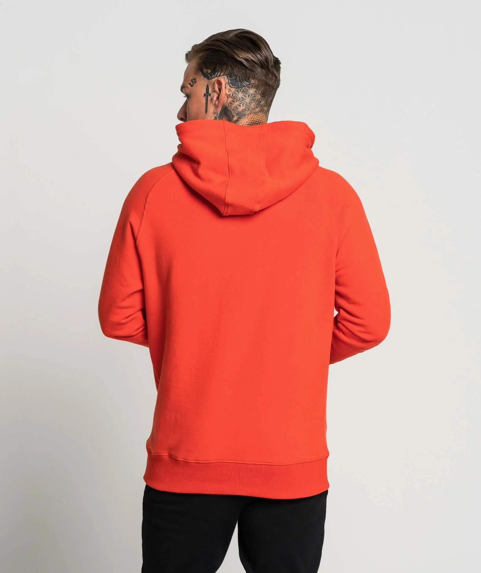 Pursuit Stampd Pullover Hoodie (Orange)