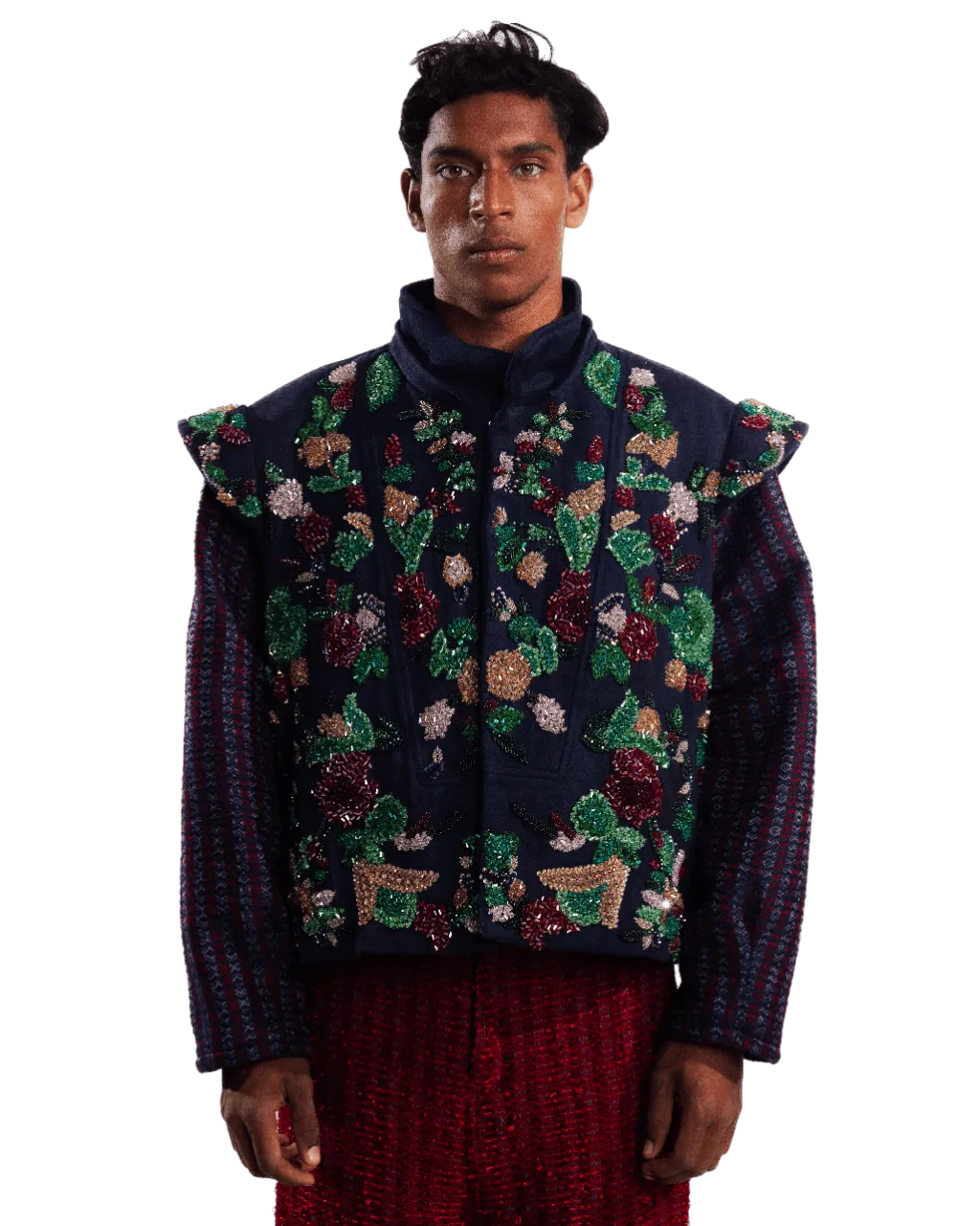 "LAHORE TO SOHO" HAND EMBROIDERED LONG COAT