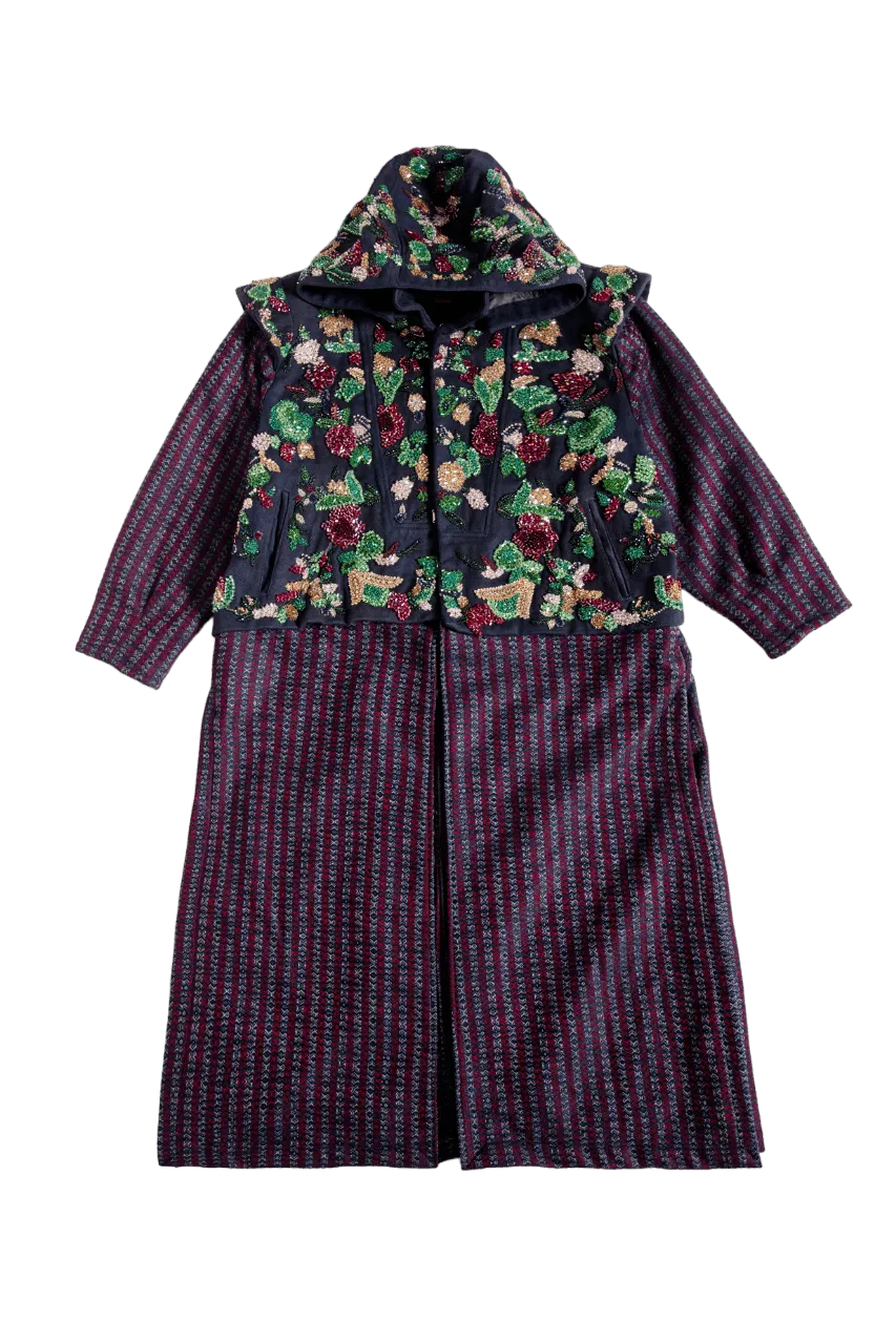 "LAHORE TO SOHO" HAND EMBROIDERED LONG COAT