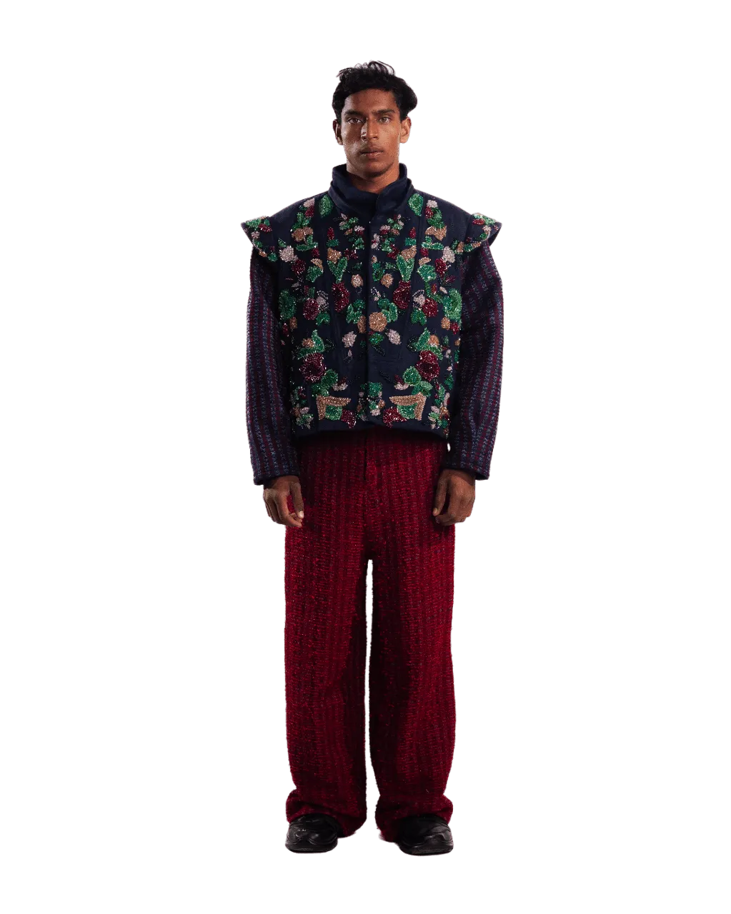 "LAHORE TO SOHO" HAND EMBROIDERED LONG COAT