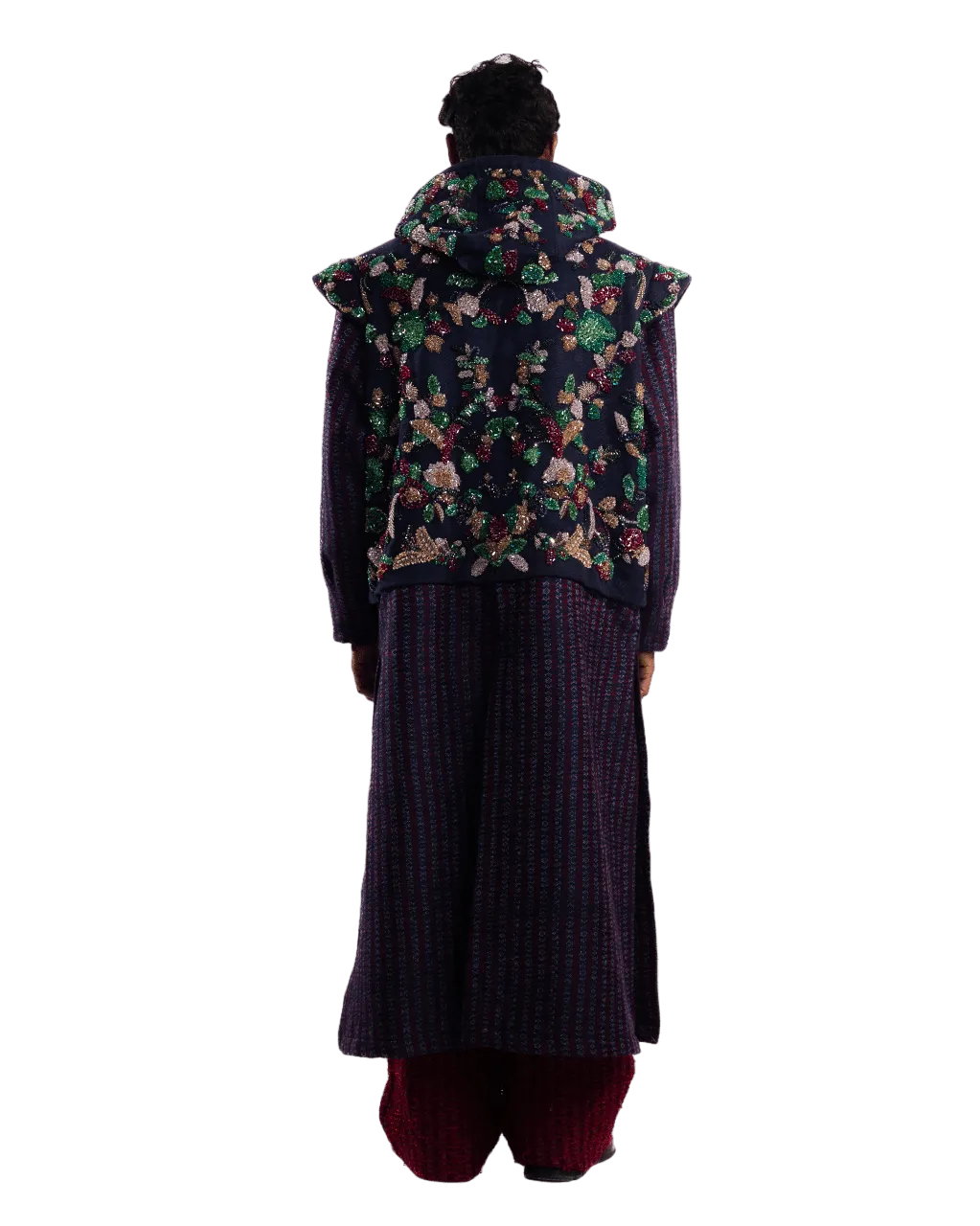 "LAHORE TO SOHO" HAND EMBROIDERED LONG COAT