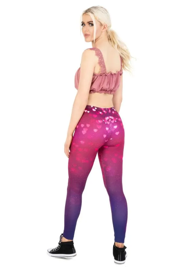Regular Leggings (8-12 UK Size) - Be My Valentines