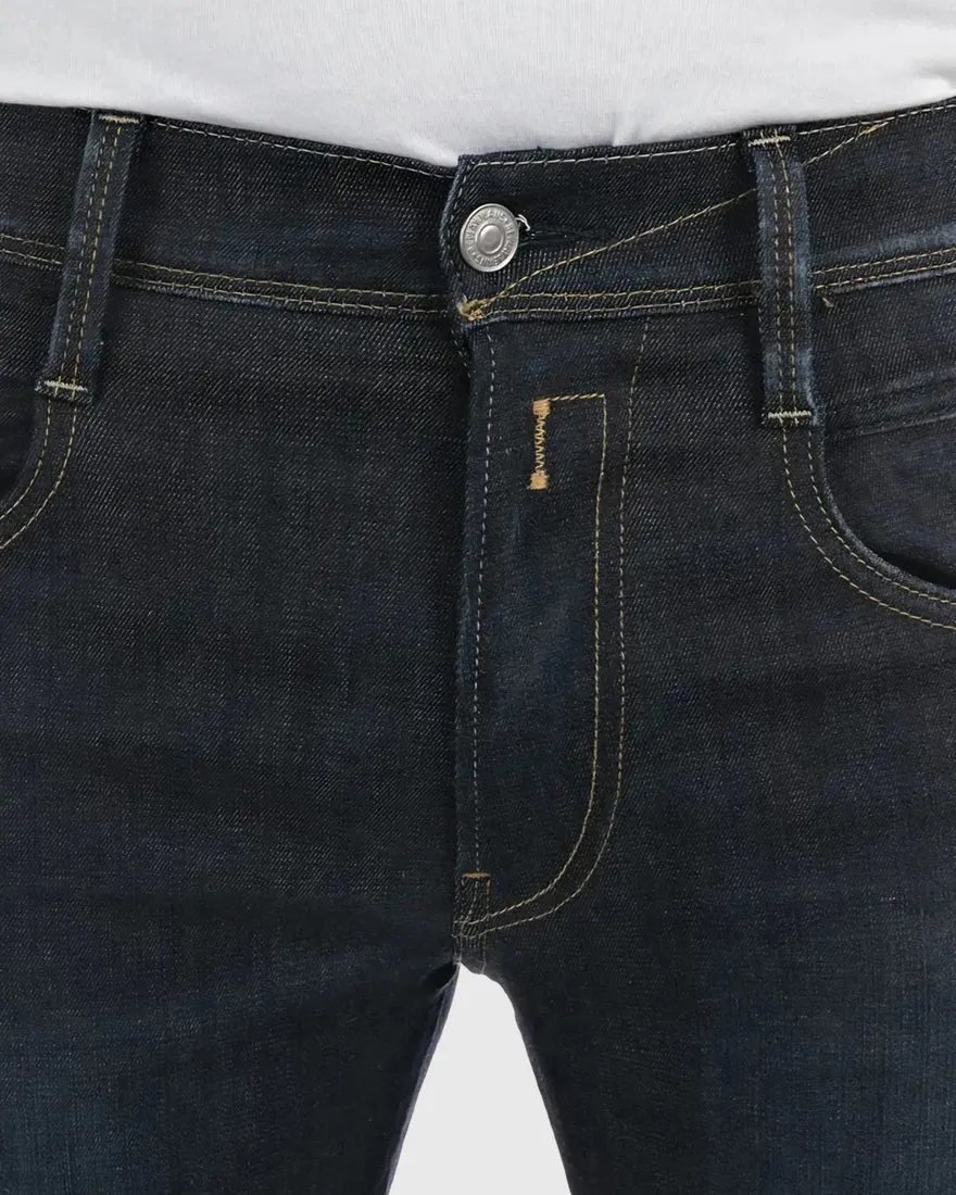 REPLAY RRI10661M914Y DK-BLUE ANBASS HYPERFLEX JEANS