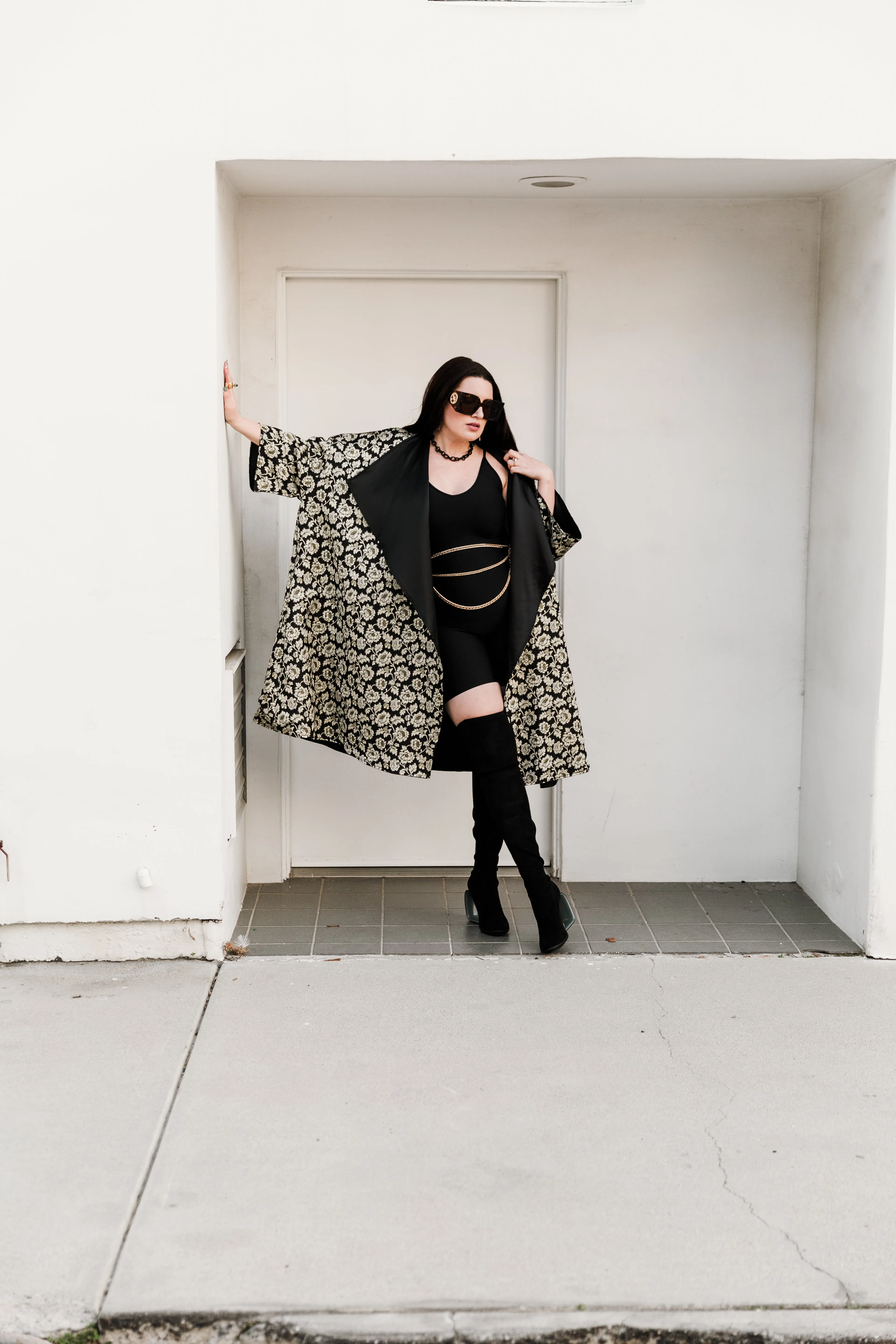 Reversible Opera Coat in "Vanessa"