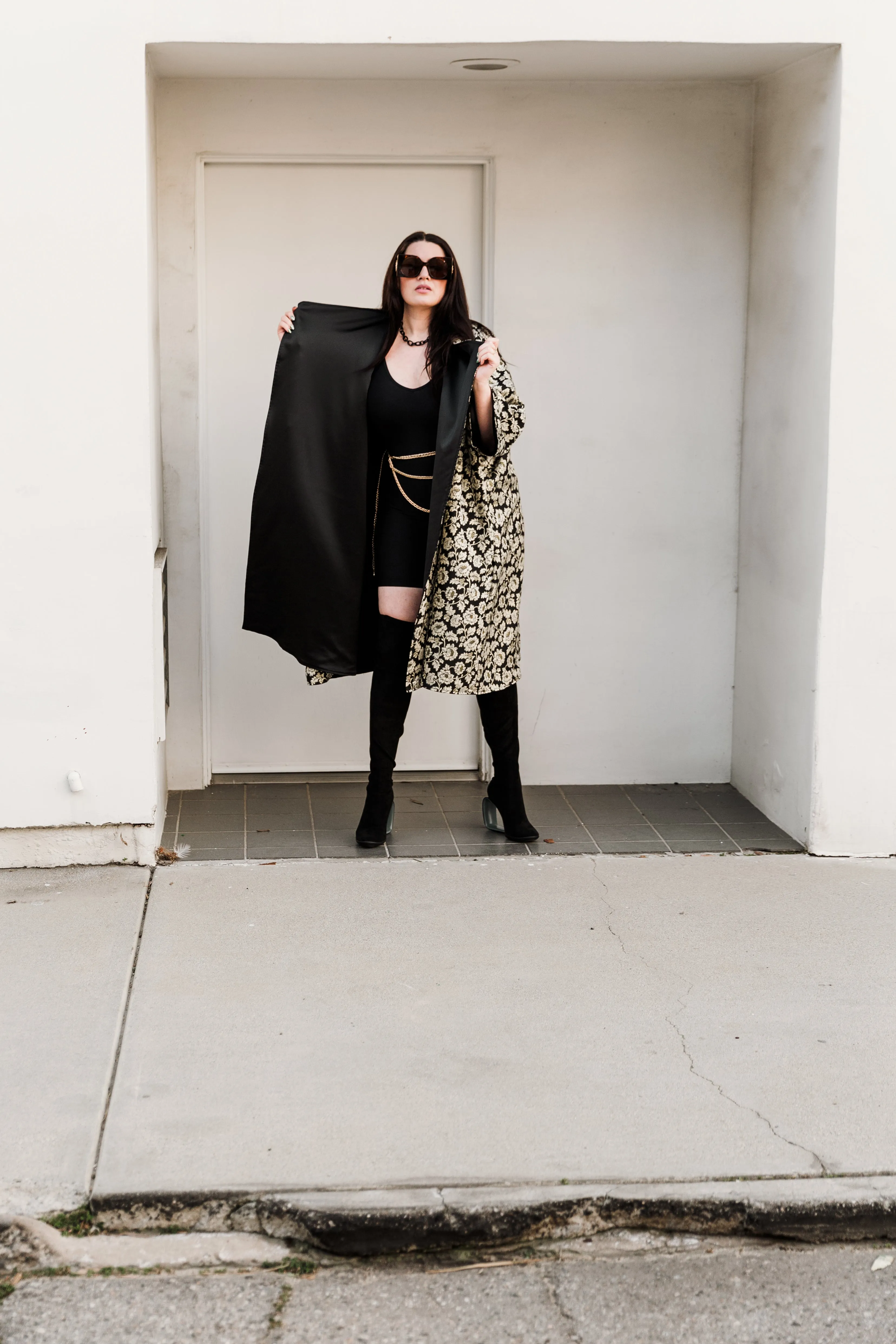 Reversible Opera Coat in "Vanessa"