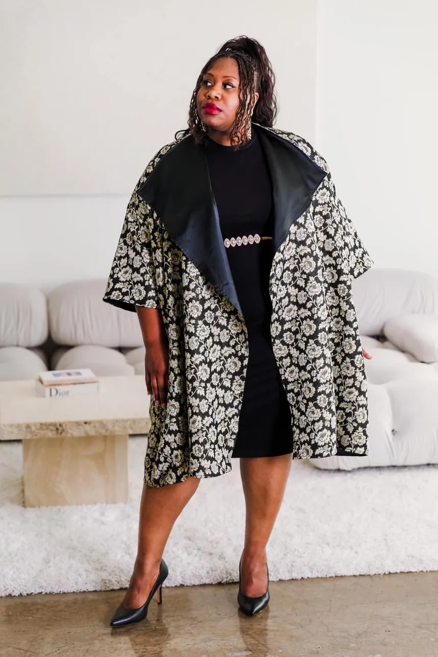 Reversible Opera Coat in "Vanessa"