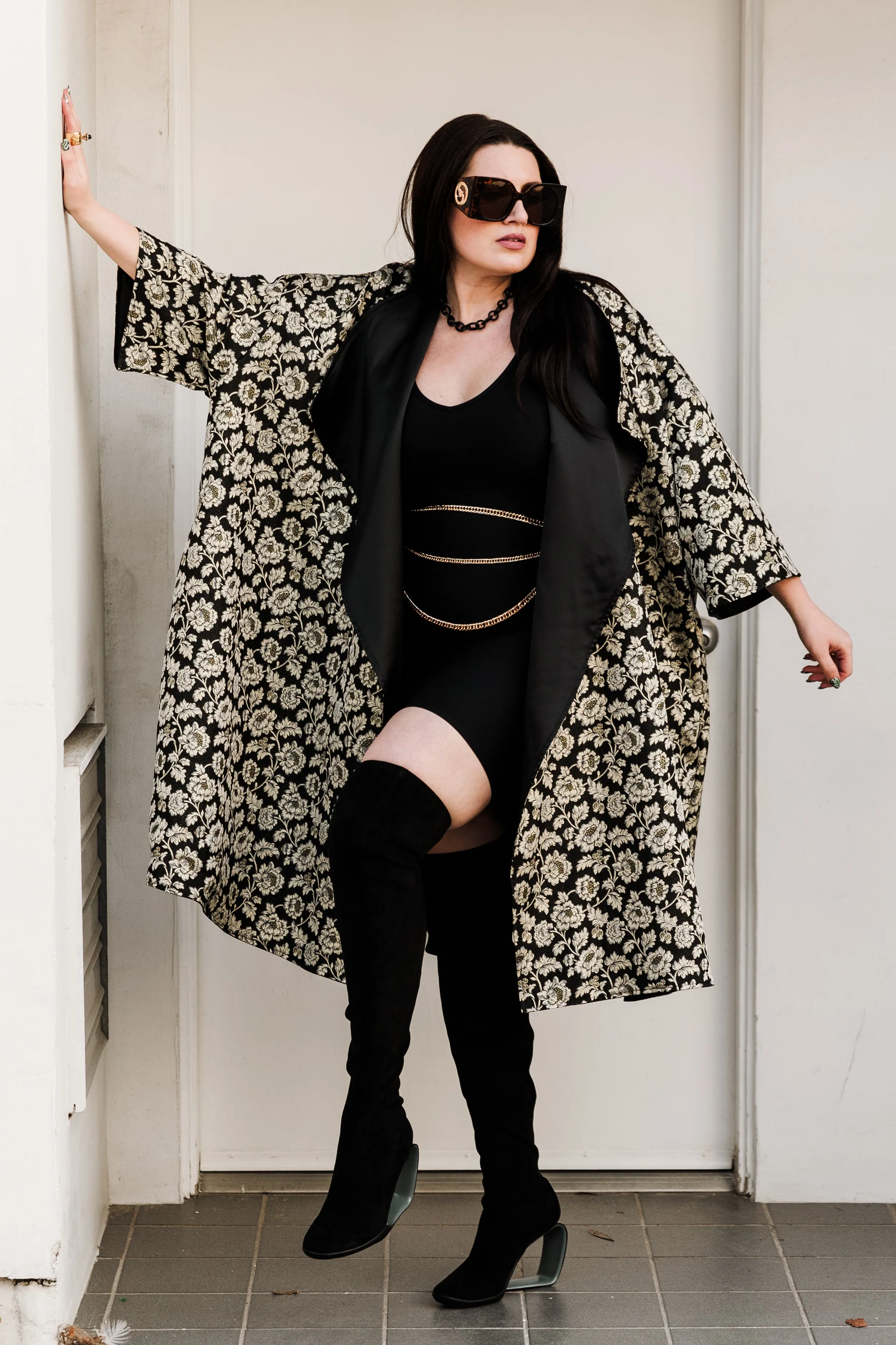 Reversible Opera Coat in "Vanessa"