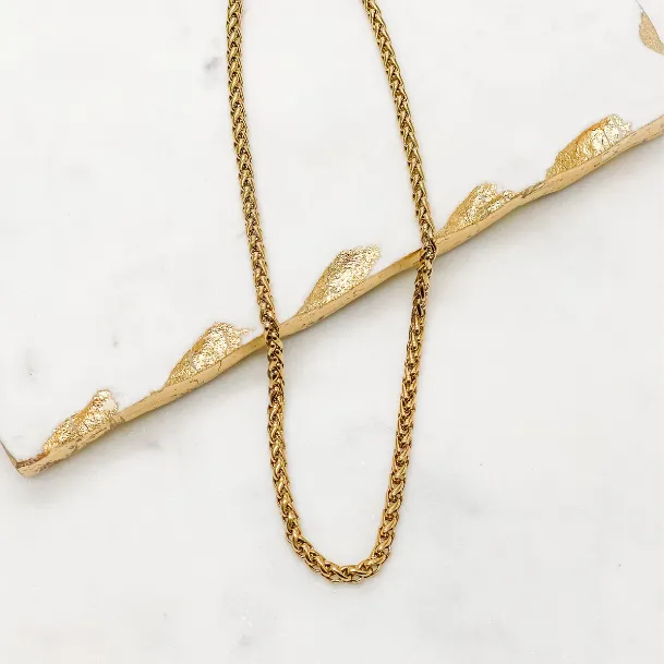 Riley Wheat Chain Necklace