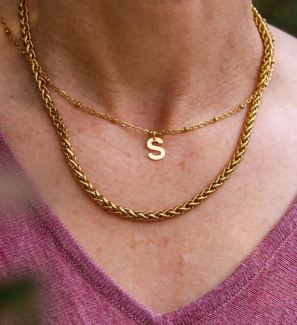 Riley Wheat Chain Necklace