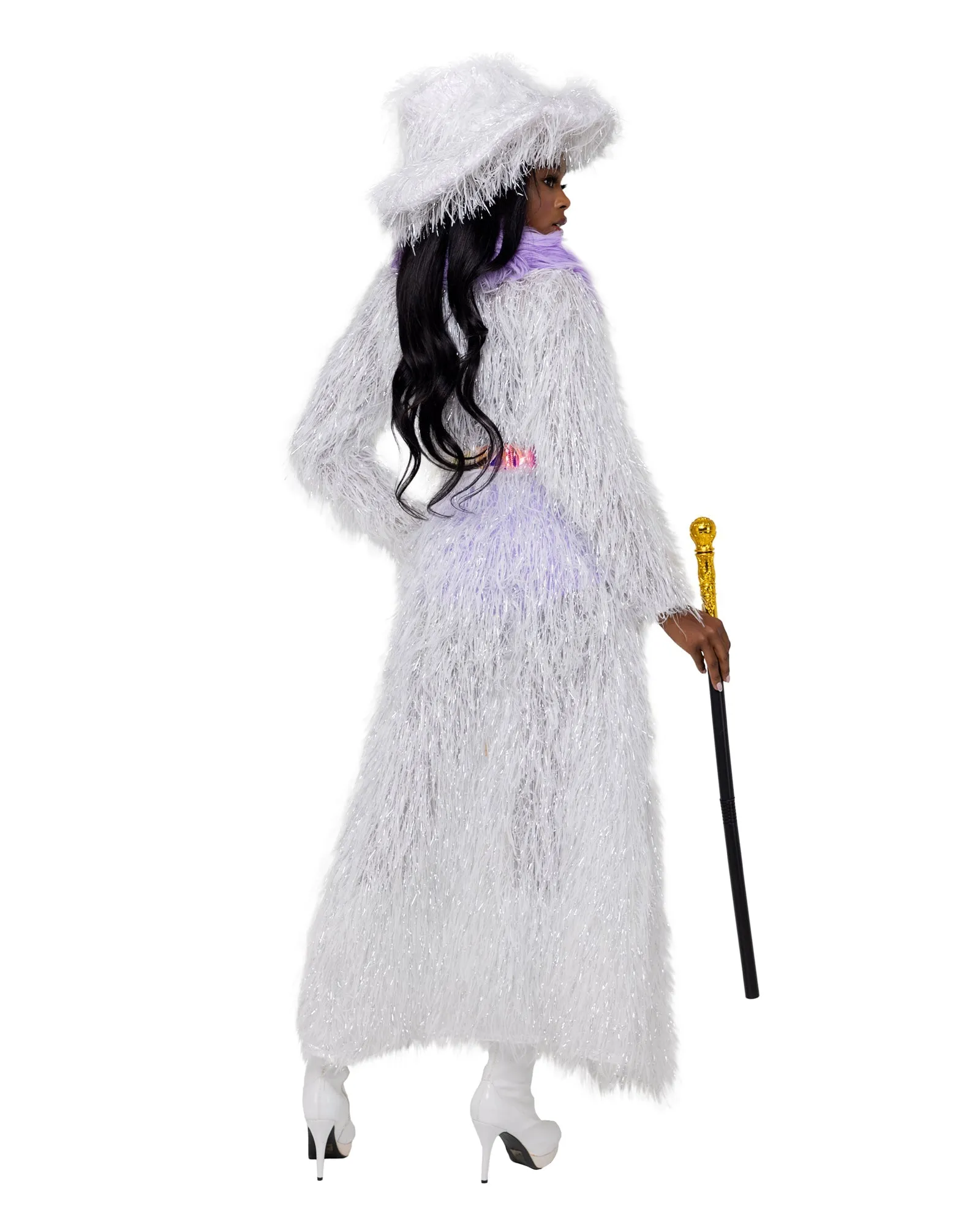 Roma 4PC High-Roller Lady Pimp Costume