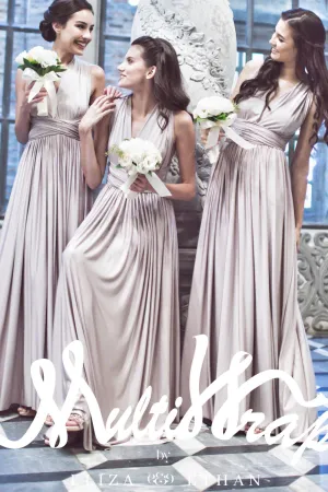 ROSE GOLD MULTI WRAP DRESS