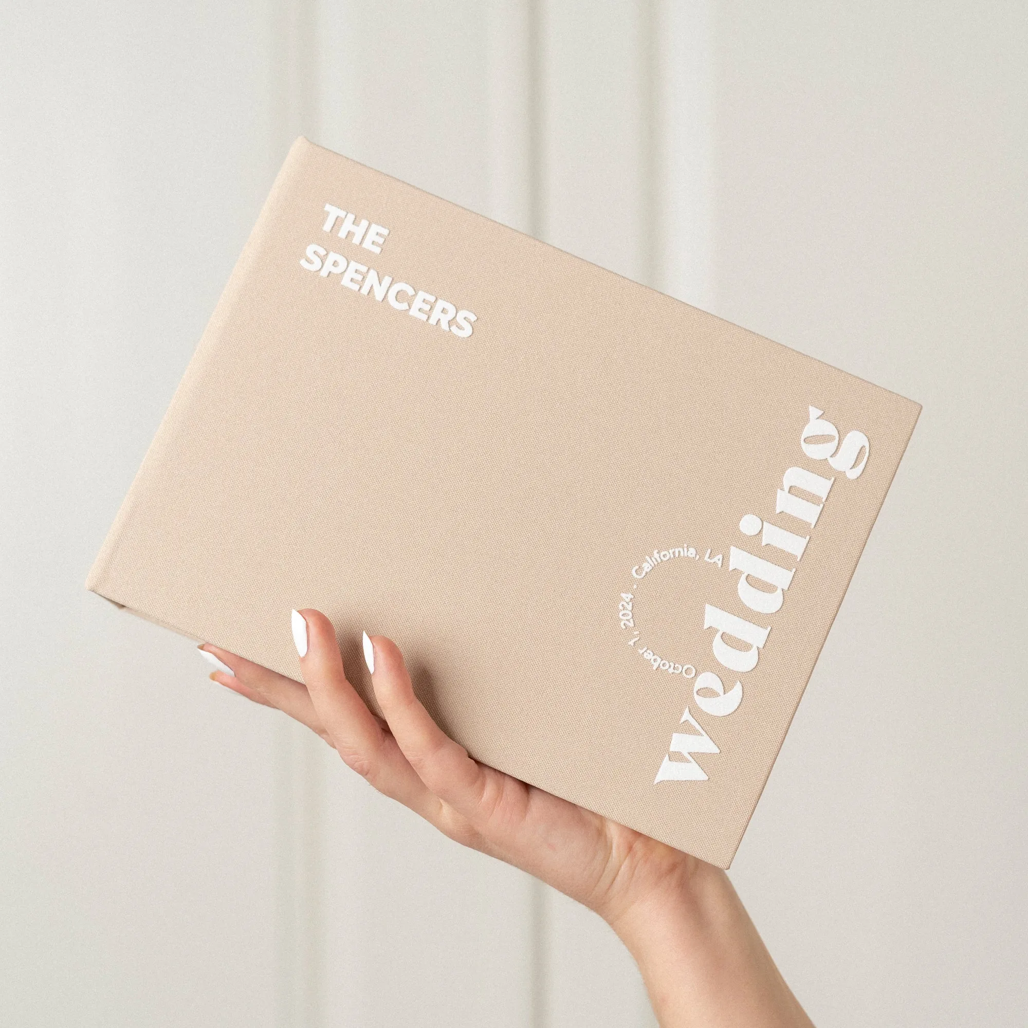 Sand   White Velour |  Guest Book