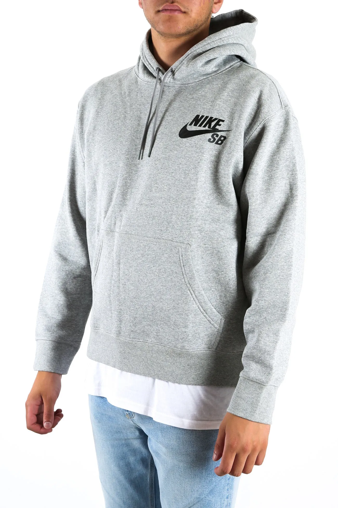 SB Icon Hoodie Pullover Grey Heather
