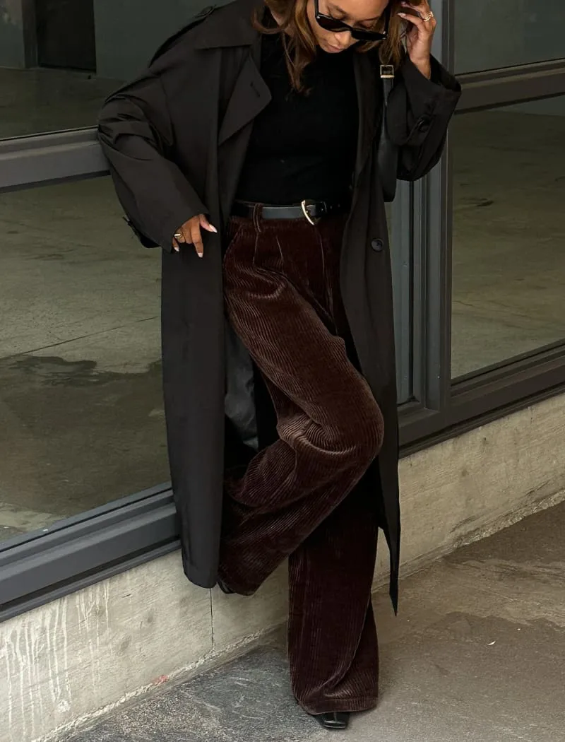 Simon Pant | Espresso Corduroy
