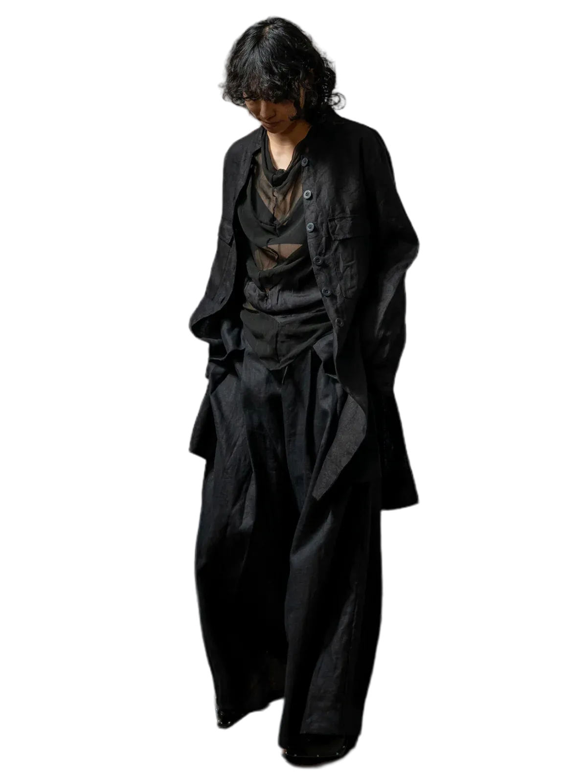 Slit shirt