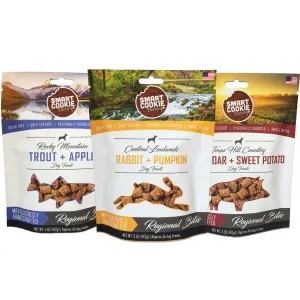 Soft & Chewy Dog Treat Sampler with Rabbit Trout & Wild Boar