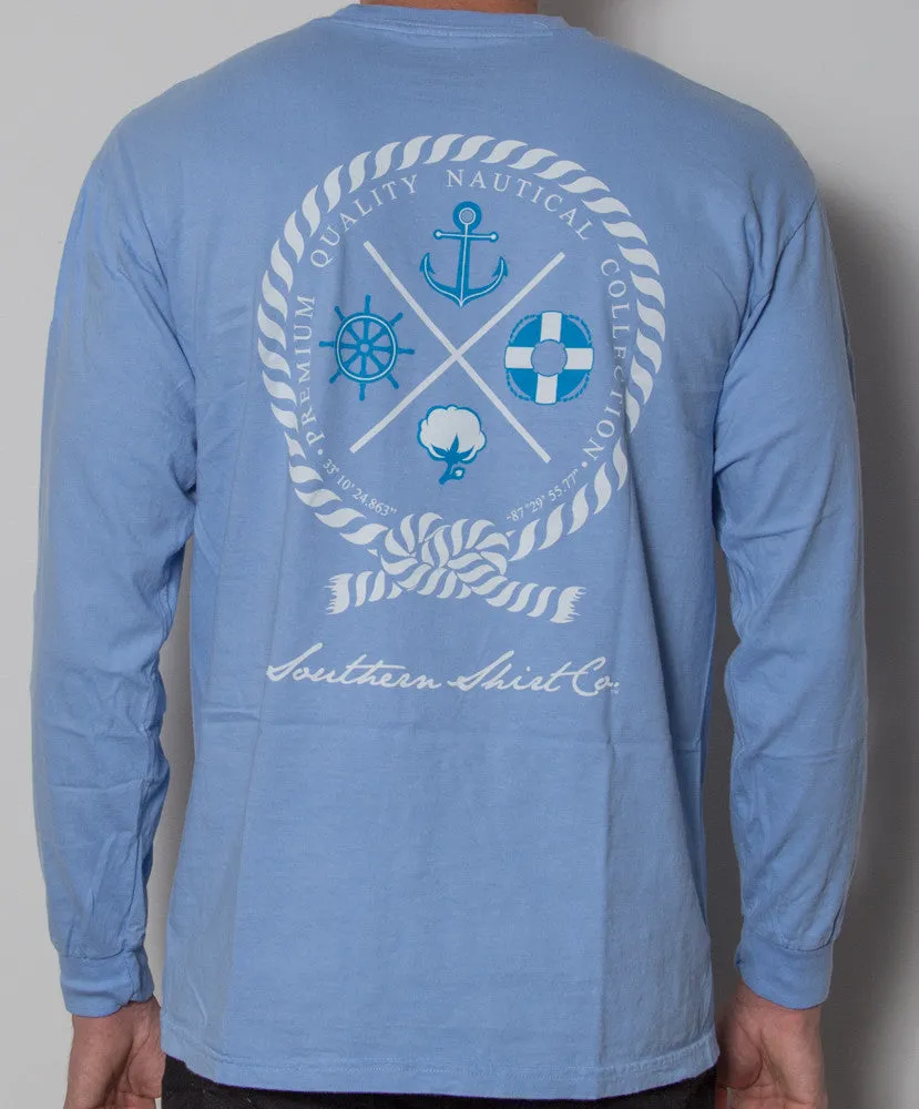 Southern Shirt Co. - Nautical Rope Long Sleeve Tee